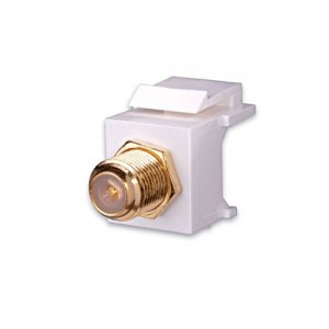 Vanco 0002-0444 F81 Keystone Insert - Gold And White Color Options