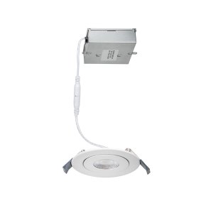 Wacom 0082-0038 Adjustable Slim Downlights - 4 Inch Round Led