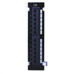 Vanco 0002-0546 Vanco Cat6 Mini Patch Panel - 24 Port