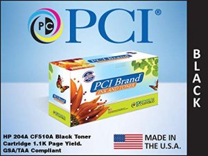 Pci CF510A-PCI Reman Alt. For Hp 204a Cf510a Black Toner Cartridge 1.1