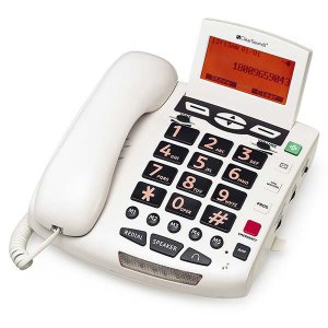 Clear CLS-WCSC600 Amplified Bigbutton Spkrphone 50db White