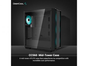 Deepcool R-CC560-BKGAA4-G-1 Cc560 - Mid Tower - Atx