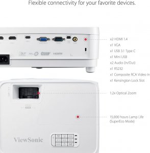 Viewsonic PX703HDH 3500 Ansi Lumens Projector.