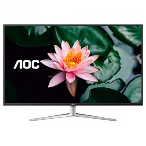 Aoc U4308V Recertified Curved 4k Compatible 43in Display