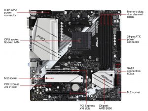 Asrock B550M PRO4 Mb |b550m Pro4 R