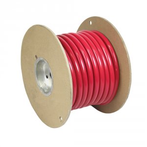 Pacer WUL4/0RD-25 Pacer Red 40 Awg Battery Cable - 2539;