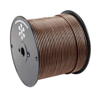 Pacer WUL16BR-500 Pacer Brown 16 Awg Primary Wire - 50039;