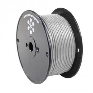 Pacer WUL16GY-250 Pacer Grey 16 Awg Primary Wire - 25039;