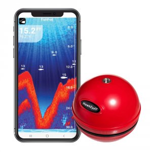 Hawkeye FP5X Fishpodreg; 5x Bluetooth Fishfinder