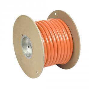 Pacer WUL6OR-25 Pacer Orange 6 Awg Battery Cable - 2539;