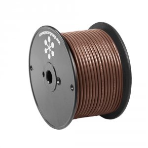 Pacer WUL16BR-100 Pacer Brown 16 Awg Primary Wire - 10039;