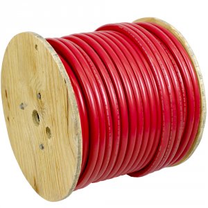 Pacer WUL2RD-250 Pacer Red 2 Awg Battery Cable - 25039;