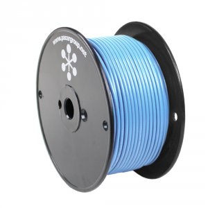 Pacer WUL16LB-250 Pacer Light Blue 16 Awg Primary Wire - 25039;