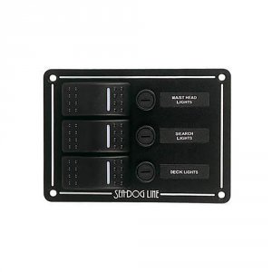 Seadog 425130-3 Sea-dog Switch Panel 3 Circuit