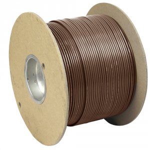 Pacer WUL14BR-1000 Pacer Brown 14 Awg Primary Wire - 1,00039;