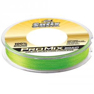 Sufix 630-120L Promixreg; Braid - 20lb - Neon Lime - 300 Yds