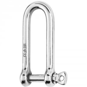 Wichard 11215 Wichard Hr Long D Shackle - 10mm Diameter - 2564