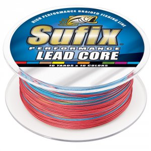 Sufix 668-227MC Performance Lead Core - 27lb - 10-color Metered - 200 