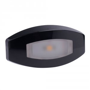 Lumitec 101763 Fiji Courtesy Light - Black Housing - Direct Rgbw Light