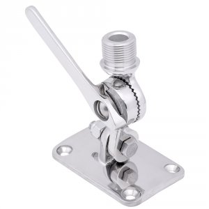 Whitecap S-1802C Ratchet Antenna Mount - 316 Stainless Steel