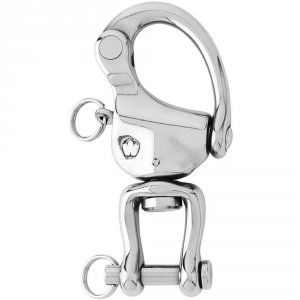 Wichard 02478 Wichard Hr Snap Shackle With Clevis Pin Swivel - 120mm L