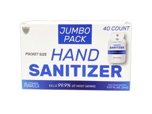 Bulk ZS337 40 Piece Hand Sanitizer