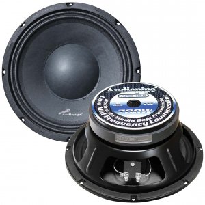 Audiopipe APSL10D 10r Low Mid Frequency Speaker 350w Rms700w Max 8 Ohm