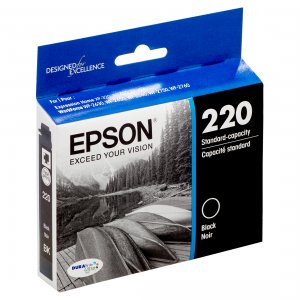 Original Epson T220120 Durabrite Ultra  Ink Cartridge - Black - Inkjet