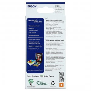 Original Epson T410220 Claria 410 Ink Cartridge - Cyan - Inkjet - 300 