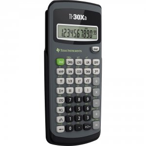 Texas TI-30XA Ti-30xa Student Scientific Calculator - 10 Digits - Batt