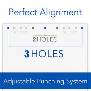 Acco SWI 74037 Swingline Precision Pro Desktop Punch - 3 Punch Head(s)