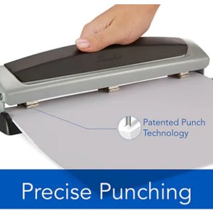 Acco SWI 74037 Swingline Precision Pro Desktop Punch - 3 Punch Head(s)