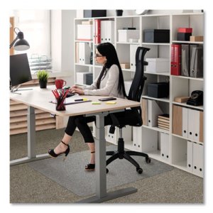 Floortex ER1120023ER Chairmat,rect,48x79,clr