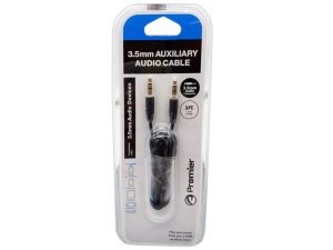 Bulk AA532 Premier 3.5mm Auxiliary Audio Cable