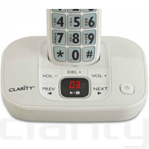 Clarity CLARITY-D714 (r) 53714 Dect 6.0 Amplified Cordless Phone With 