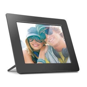 Aluratek ADPF08SF 8 Inch Digital Photo Frame With Auto Slideshow Featu