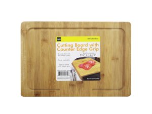 Bulk GA020 Bamboo Cutting Board With Counter Edge Grip