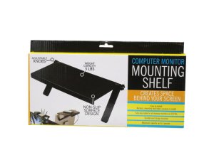 Bulk GE006 Computer Monitor Mounting Shelf