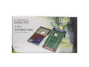 Bulk AB118 Willow Woods 19.75quot; X 10.75quot; 2 In 1 Beanbag Toss Ga