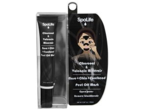 Bulk AB163 Spalife Charcoal And Volcanic Minerals Peel Off Face Mask