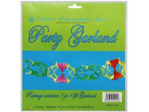 Bulk AB427 12 Foot Mini Fan Garland