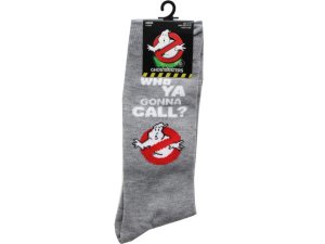 Bulk AB330 2 Pack Ghostbusters Crew Socks Size 10-13