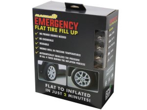 Bulk AA996 Flatterup Emergency Flat Tire Fill Up No Power Inflating Sy