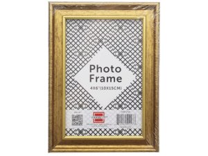 Bulk AB631 4x6 Photo Frame Gold Classic Design