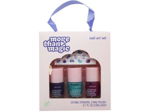 Bulk AB617 More Than Magic 3 Piece 3ml Colorful Nail Polish Set With S