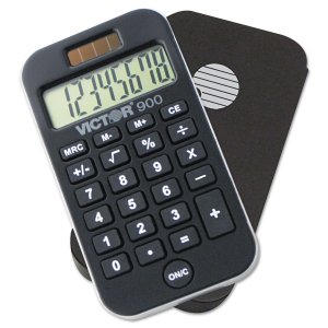 Victor 1Y8110 Victor 10-digit Compact Scientific Calculator - Protecti