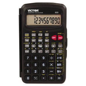 Victor 1Y8110 Victor 10-digit Compact Scientific Calculator - Protecti