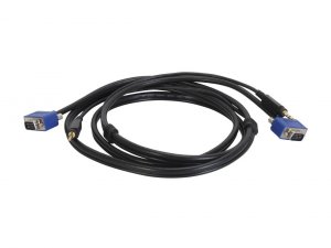 Startech M59511 6 Ft Coax High Resolution Monitor Vga Cable W- Audio -