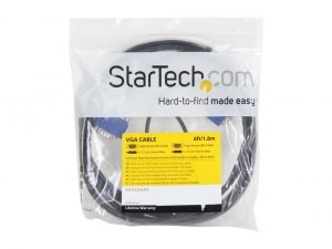 Startech M59511 6 Ft Coax High Resolution Monitor Vga Cable W- Audio -