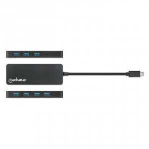 Manhattan 168410 7 Port Usb 3.0 Type C Hub